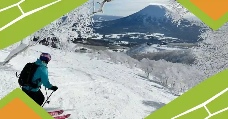 Skiing in Japan