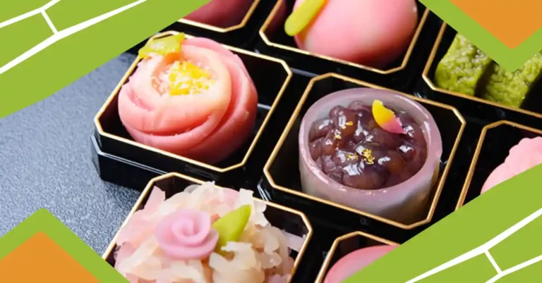 Japanese Wagashi Traditional Sweets