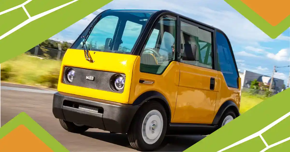 Mibot Japan’s Tiny EV Driving