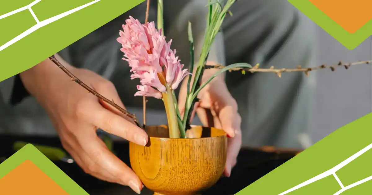 Ikebana Flower Arrangement